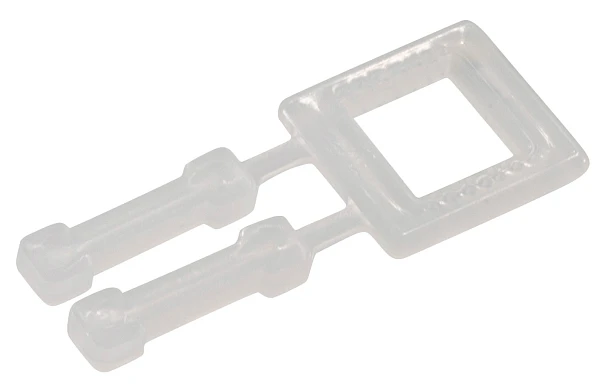 BP4-13 mm - plastic buckles white - 5000 pcs