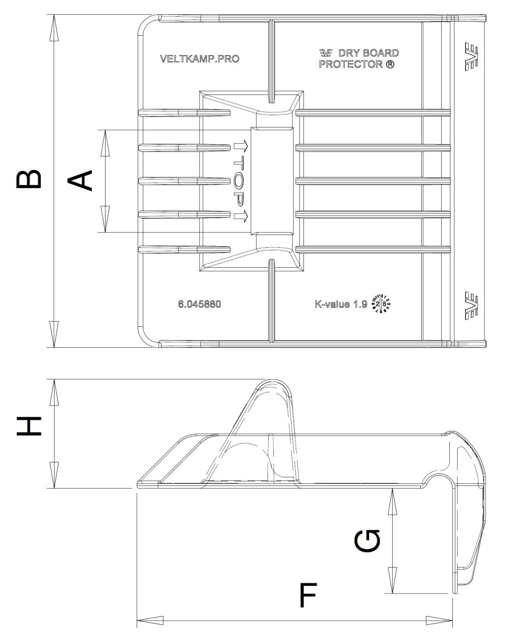 CPP60SL - Board Protector®- 48 Stück/Karton